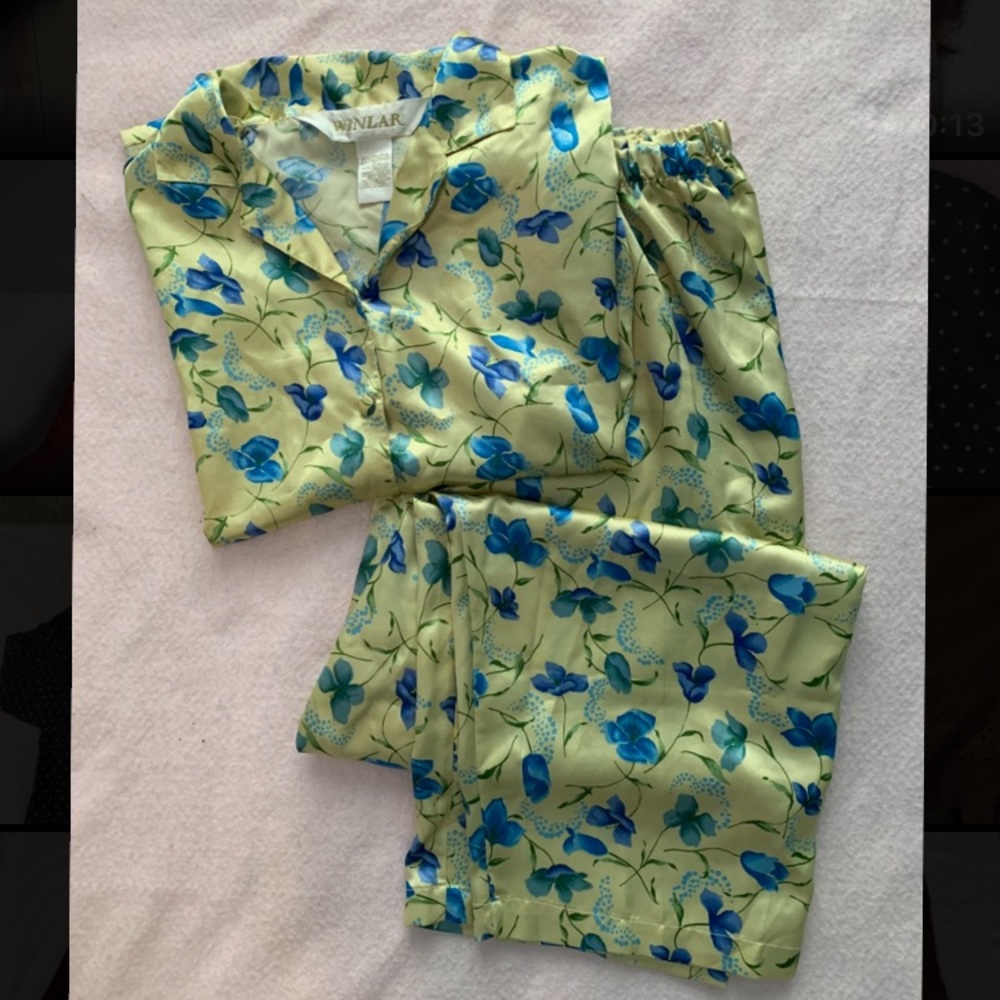 Silk Shirt and PJ set